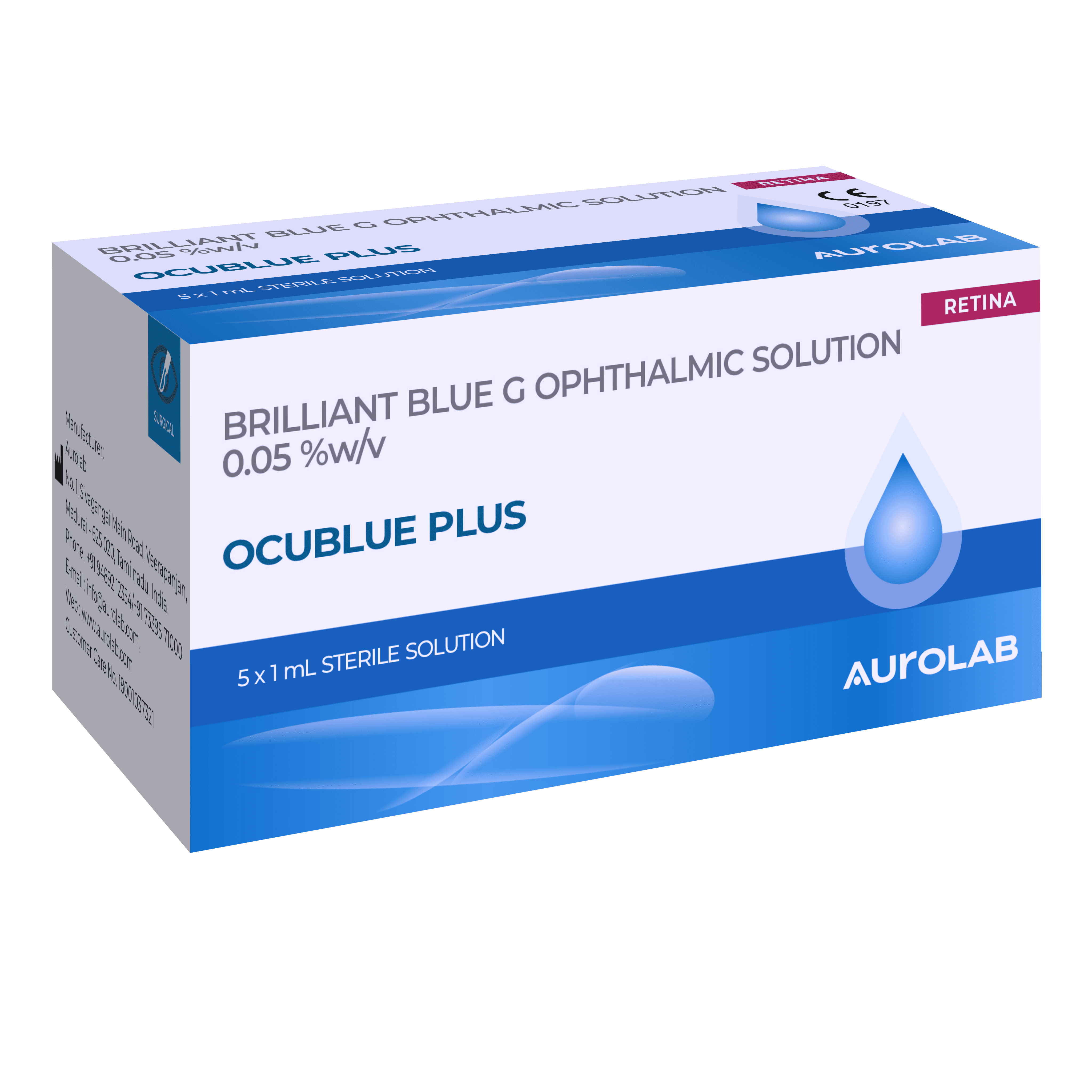 Solución Colorante Ocublue Plus