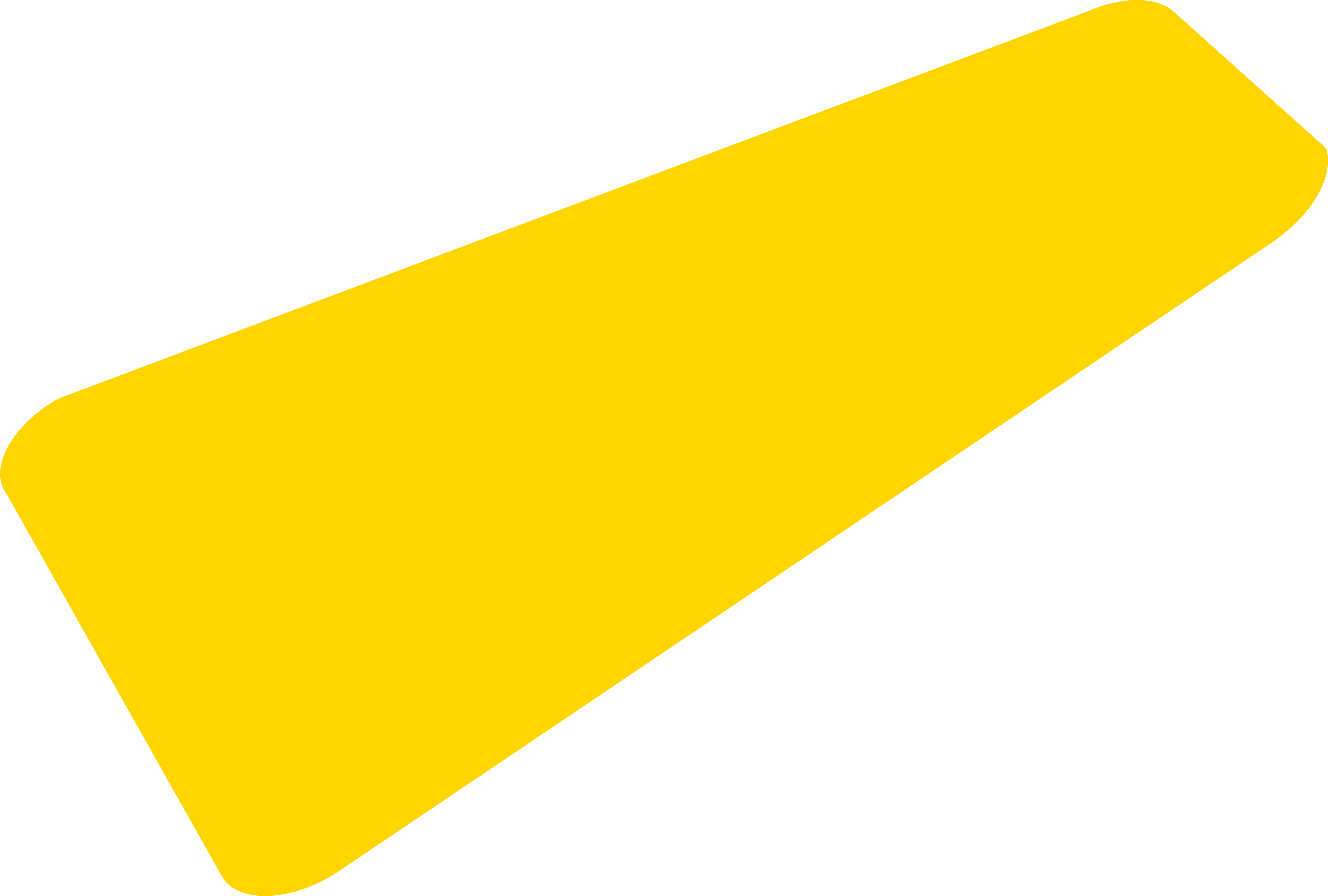 Yellow Background Trapezoid
